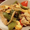 レインボーー's cooksnap of when they made 豚バラピーマンと卵のオイスターソース炒め.
