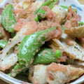 ゆけり３兄弟's cooksnap of when they made スナップエンドウとちくわの明太マヨ和え.