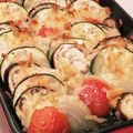 歌いながら作ります's cooksnap of when they made トマトとズッキーニのオーブン焼き.
