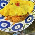 おとうふ♪'s cooksnap of when they made 我が家の簡単オムライス.