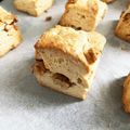 もこもこぼんぼん's cooksnap of when they made チョコ&胡桃のザクザクスコーン〜バター無.