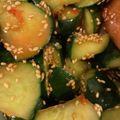 むにむに's cooksnap of when they made 胡瓜大量消費★おつまみに★胡瓜豆板醤あえ.