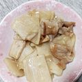 美優輝ママ's cooksnap of when they made 簡単☆豚バラと長芋のポン酢炒め♪.