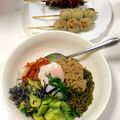 クックP8KGHH☆'s cooksnap of when they made ランチ☆ネバとろシャキッ色々のっけ丼.