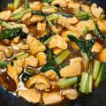 ユキュリン's cooksnap of when they made 簡単胸肉と椎茸小松菜のうま煮.