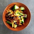 ひさかた's cooksnap of when they made きゅうりとキクラゲの簡単中華風サラダ.
