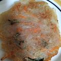 yikar1's cooksnap of when they made カリッ！モチッ！甘い！玉ねぎのチヂミ.
