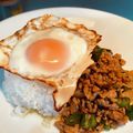 神楽坂男's cooksnap of when they made 豚挽肉で☆ガパオライス.