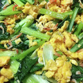 りんの気まぐれ料理's cooksnap of when they made 桜エビと小松菜の玉子炒め.
