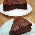 パンダ達の母です。's cooksnap of when they made しっとりやわらか☆ガトーショコラ.