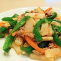 イエローバード's cooksnap of when they made 大根とひき肉で節約‼チンジャオロース風☆.