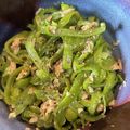 クロクロクローバー's cooksnap of when they made レンジで簡単☆ご飯のお供に無限ピーマン。.