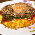 ☆GSSQHY☆'s cooksnap of when they made おひとりさまのじゃがいもでお好み焼風.