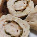 monjimari's cooksnap of when they made ヘルシー！レンジでささみの梅しそ巻き.