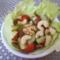 スタイリッシュママ's cooksnap of when they made キウイとナッツのサラダ.