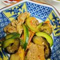 アップイエ's cooksnap of when they made ご飯がすすむ！キュウリとナス入り豚キムチ.