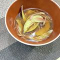 〜みみ〜's cooksnap of when they made なすと汁を綺麗に☆なすと茗荷のお味噌汁☆.