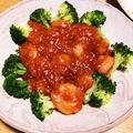 豆乳pudding's cooksnap of when they made こんなに簡単♪エビチリ.