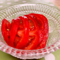 みっくママ's cooksnap of when they made 柔らかいトマトの切り方♪(薄く切る方法).