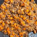 あっこパンプキン's cooksnap of when they made 人参大量消費!!人参と挽き肉のそぼろ煮.