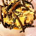 hyakume's cooksnap of when they made めんつゆで簡単わらびの卵とじ.