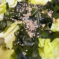なーなちゃん's cooksnap of when they made レタスとわかめのサラダ.