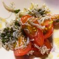 こよりんりん's cooksnap of when they made トマト大葉しらすのマリネ風.