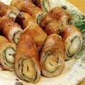 みみっこ♪'s cooksnap of when they made チーズちくわの豚バラ巻き.