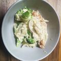 yukki1001's cooksnap of when they made 鮭とブロッコリーの豆腐豆乳クリーム煮.