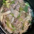 クック2ZH708☆'s cooksnap of when they made 豚しゃぶとねぎのうま塩ごま鍋.