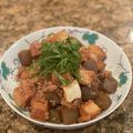mariey5's cooksnap of when they made 簡単節約★厚揚げとこんにゃくのひき肉炒め.