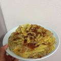 クック38LHKG☆'s cooksnap of when they made 新玉ねぎ&新じゃがのハムチーズ焼き.