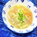 ふたごゆき's cooksnap of when they made 油揚げと野菜で美味しいお味噌汁❀.