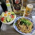 ebipeco's cooksnap of when they made 簡単！和風！豚バラ肉と高菜のパスタ！.