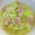 YU♡CO's cooksnap of when they made 白ネギたっぷり食べるスープ.