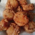 みみmamaちゃん's cooksnap of when they made お弁当☆ベビーホタテのザクザク唐揚げ.