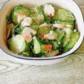 さくらん餅's cooksnap of when they made 簡単！美味♪きゅうりしたらばネギごま和え.