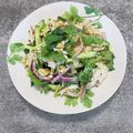 コムギ大好き's cooksnap of when they made 蒸し鶏とパクチーのサラダ♡.