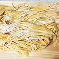 珍獣使い's cooksnap of when they made 手打ちで太麺！ラーメンや坦々麺に。.