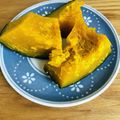 朝はカフェオレ's cooksnap of when they made ぽくぽくなカボチャの煮物.