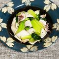 ★ころんたん★'s cooksnap of when they made 簡単お惣菜♪青梗菜とイカの塩炒め.