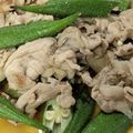 ゆけり３兄弟's cooksnap of when they made オクラと豚バラの甘辛炒め.