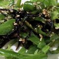 ゆけり３兄弟's cooksnap of when they made ご飯のお供レンジ2分☆ピーマン塩昆布和え.