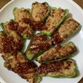 クックWDQDTW☆'s cooksnap of when they made 【豚丼のたれ】ピーマンの肉詰め.