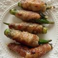 R2016's cooksnap of when they made 簡単♪おくらと大葉の肉巻き.
