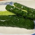junkolove's cooksnap of when they made きゅうり大量消費　簡単ワサビ漬け.