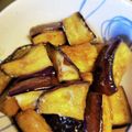 ハチ8コロ8's cooksnap of when they made 簡単♪フライパンで揚げ出しなす.