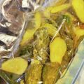 ハチ8コロ8's cooksnap of when they made 炒めて作る！さっぱり☆きゅうりの南蛮漬け.