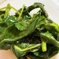 ふぁんころ's cooksnap of when they made 夏の旬野菜！モロヘイヤのお浸し.