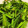 oryochan's cooksnap of when they made 辛いニラ.